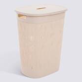 Corbeille à linge, 40 l, beige Leaf