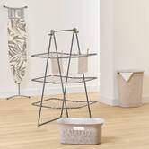 Corbeille à linge, 40 l, beige Leaf