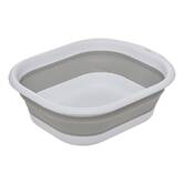 Lot de 3 bassines rétractables, 3/5/10l, gris Retract