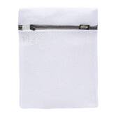 Lot de 3 filets à linges réutilisables, blanc 