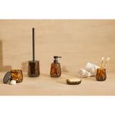 Distributeur de savon, 400 ml, marron Dotty