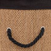 Panier à linge, 48 l, noir Stemy