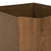 Boîte en mdf - panneau de fibres de bois, 31x31 cm, marron