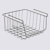 Etagère suspendue, 32x30x18,6 cm, noir Spacy