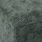 Pouf en mdf - panneau de fibres de bois, 31x31 cm, vert foncé 