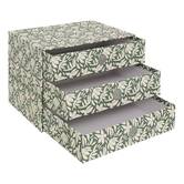 Tour, 3 tiroirs, 32x22x23 cm, laurier Florea