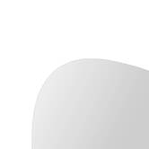 Lot de 2 miroirs adhésifs, d.30/40 cm Miroir