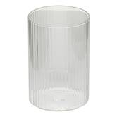 Lot de 2 organiseurs en verre avec support 