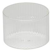 Lot de 4 organiseurs en verre avec support 