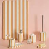 Plateau, 23,3x12,3x2 cm, jaune Strio