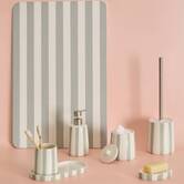 Distributeur à savon, 400 ml, vert céladon Strio