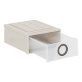 Tiroir en polypropylène, 2,5l, blanc Tide'n stak