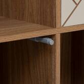 Etagère rectangulaire, 2 porte(s) Mix'n'match