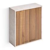 Meuble haut, 2 portes, étagères Come