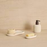 Distributeur à savon, 290 ml, beige Oleya