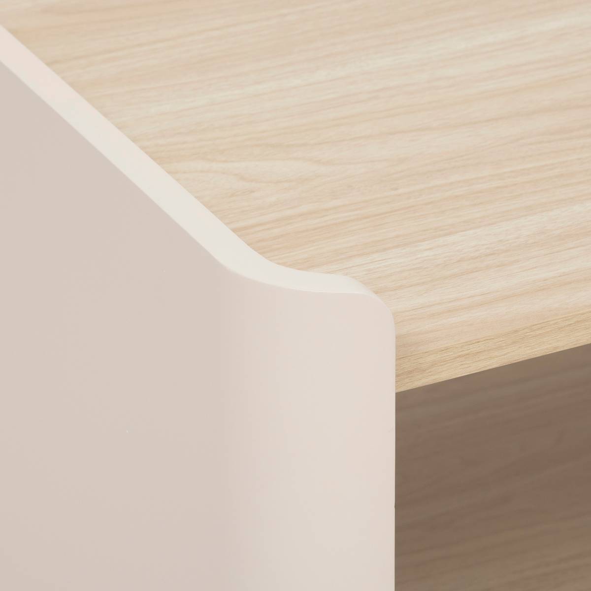 Table basse, blanc ivoire Roundy