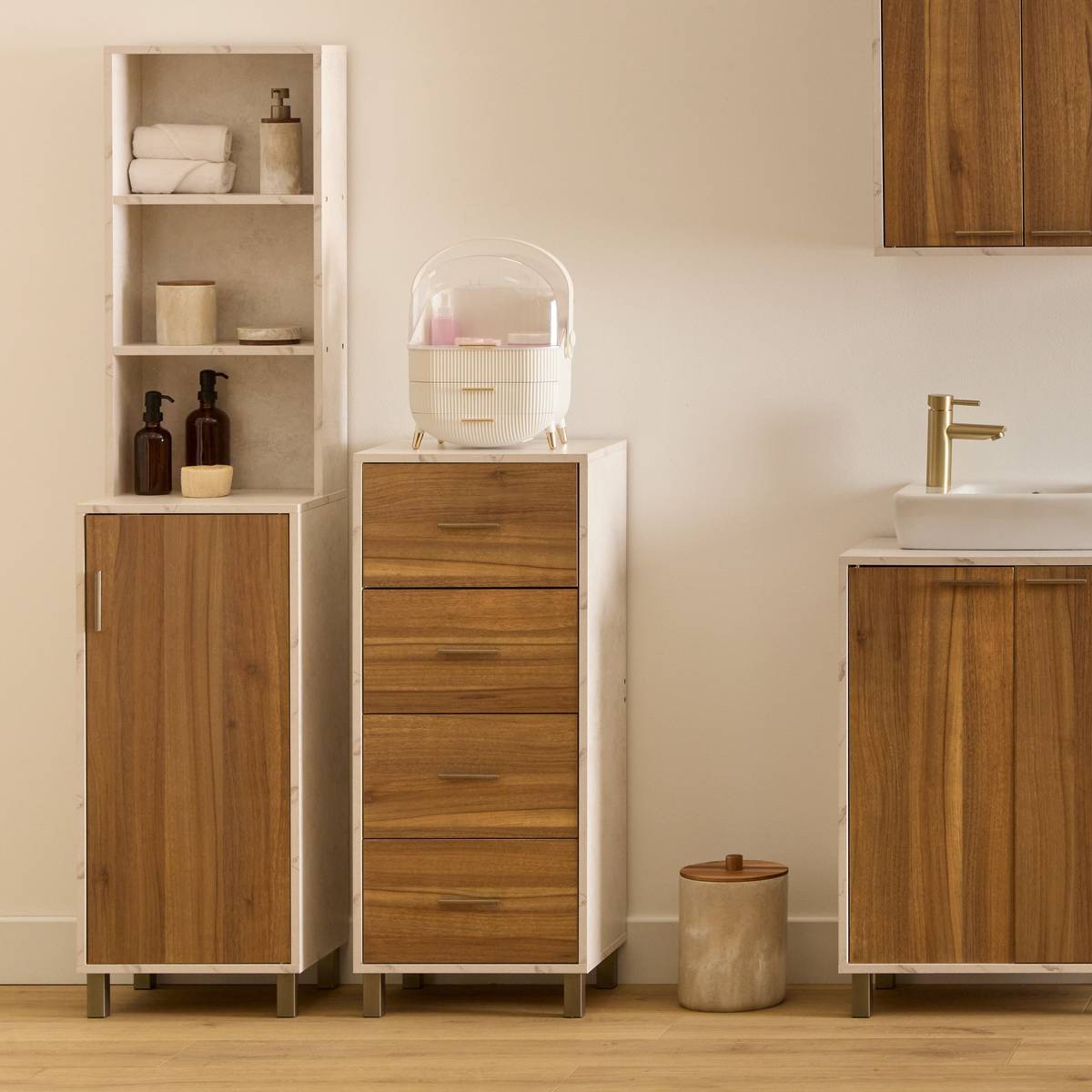 Étagère rectangulaire, 1 porte Come