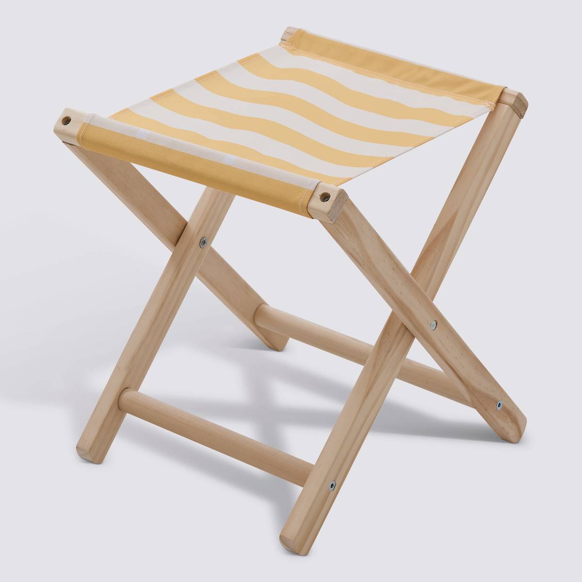 Tabouret pliant, jaune Poolside