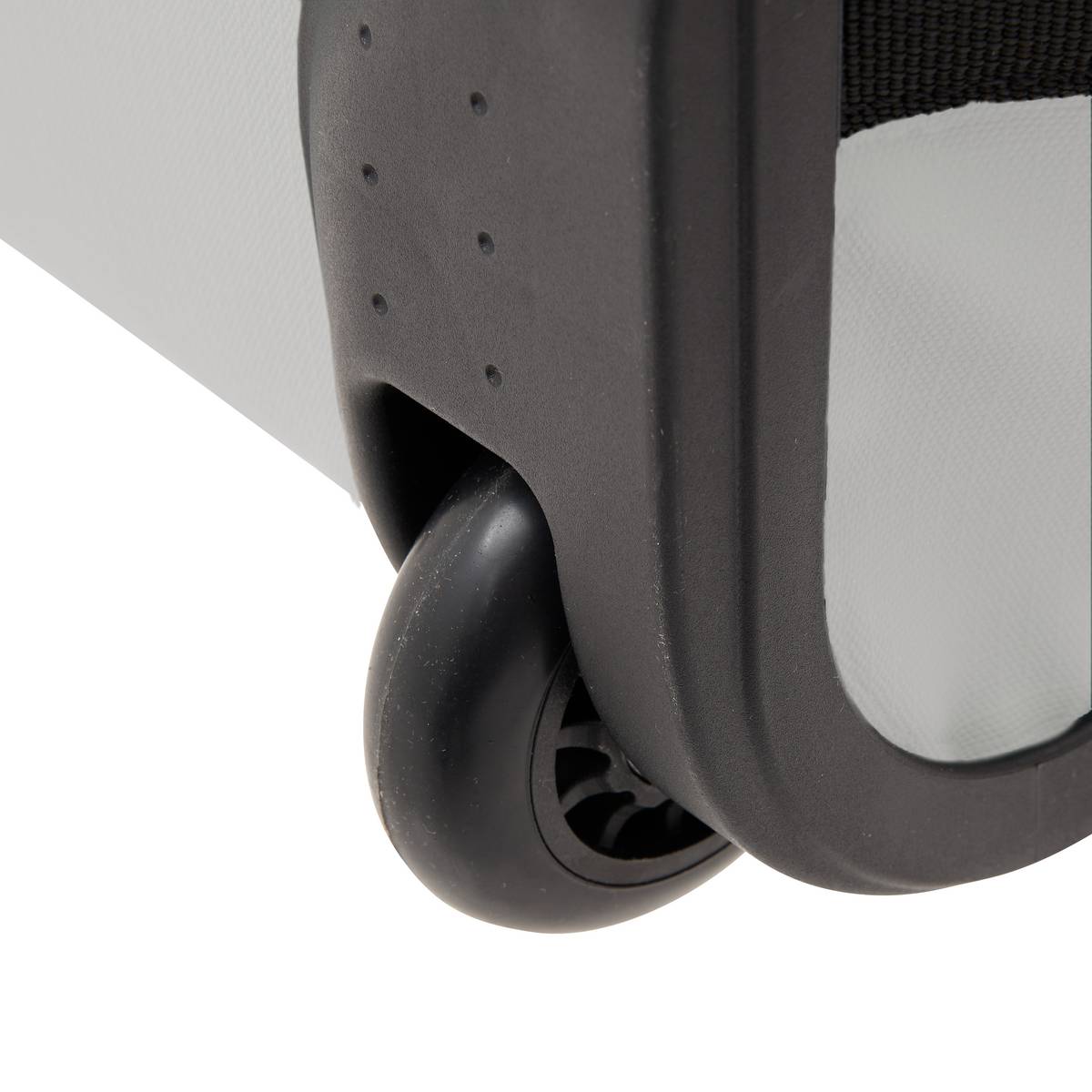 Set de 3 valises souples, 2 roues, fermeture tsa, argile 