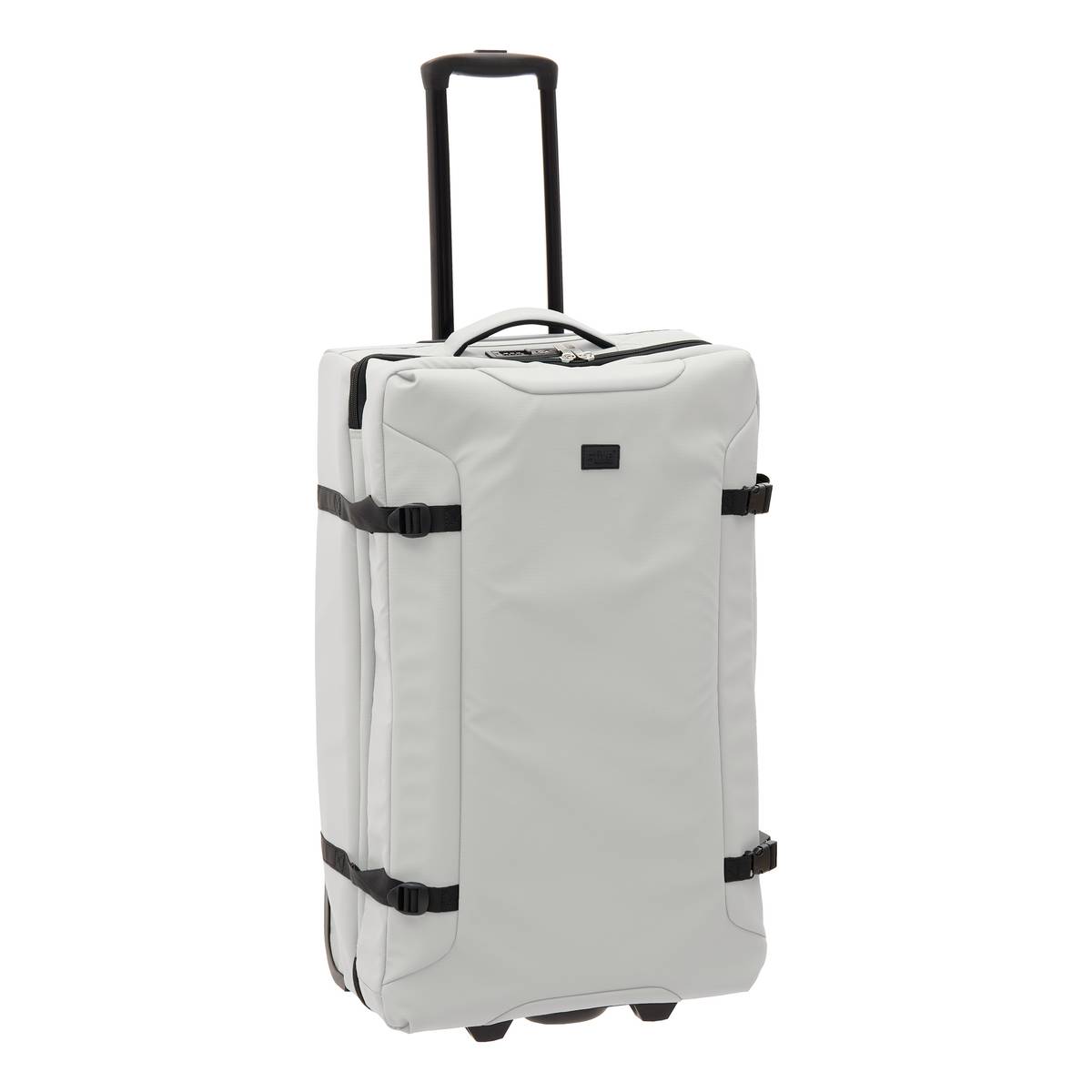 Set de 3 valises souples, 2 roues, fermeture tsa, argile 