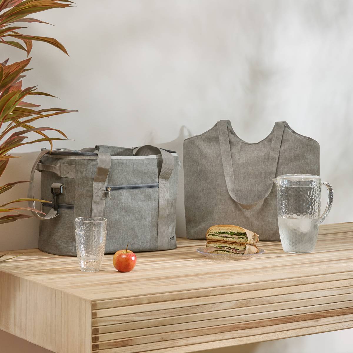 Sac isotherme 35 l, gris 