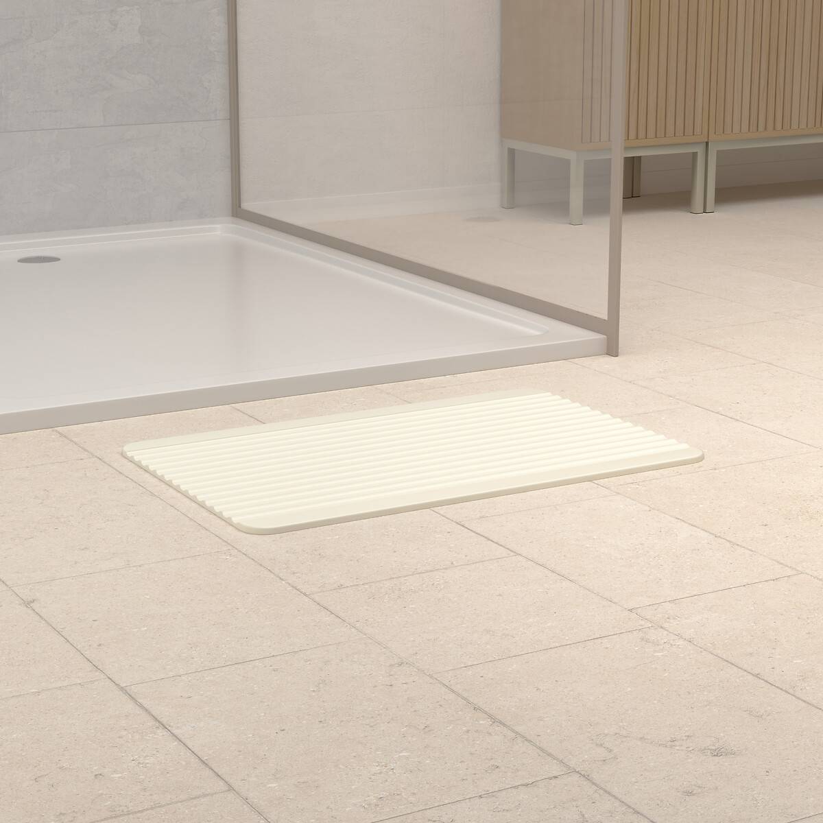 Tapis 60x39x0,9 cm, beige
