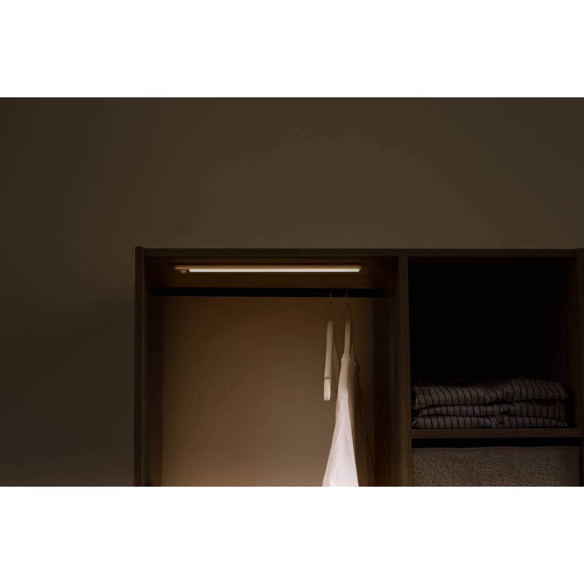 Lampe réglette led amovible, usb, l.60 cm