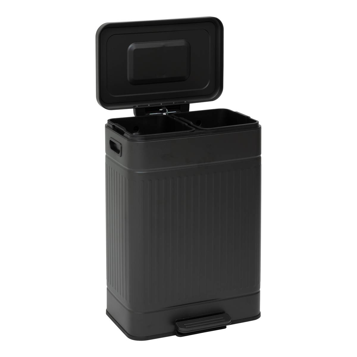 Poubelle 27 l, noir Nova