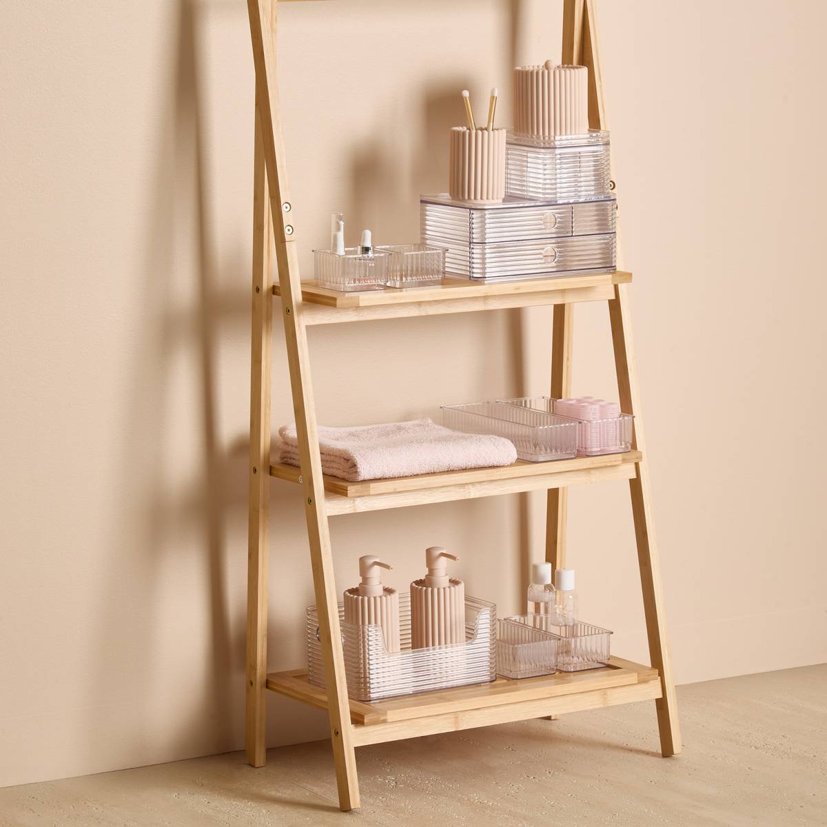 Organiseur, 15,2x10,5x22,5 cm, transparent Plastor