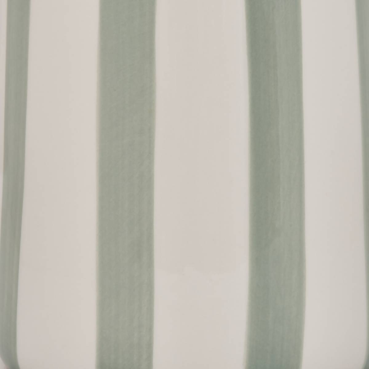 Pot à cotons, vert céladon Strio