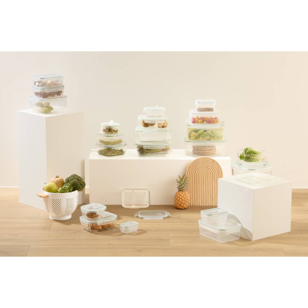 Boîte de conservation, 2,16 l Clipeat plastique