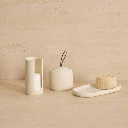 Plateau, 22,6x12,7x1,9 cm, beige Oleya