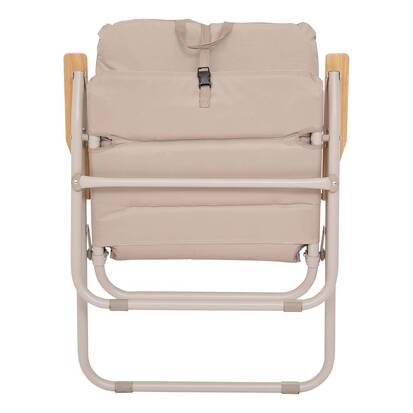 Fauteuil de camping pliant, argile 