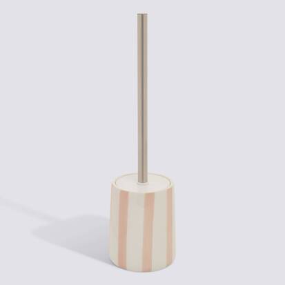 Brosse wc, rose Strio