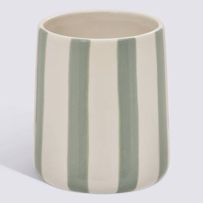 Porte-brosse à dents, vert céladon Strio