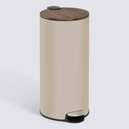 Poubelle 27,3 l, argile Modern color