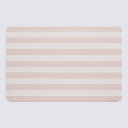 Tapis diatomite, 39 x 60 cm, rose Strio