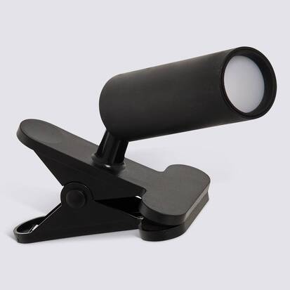 Lampe led, usb, noir 