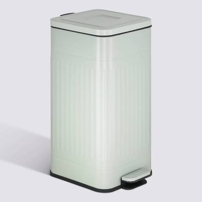 Poubelle 29 l, vert céladon Nova