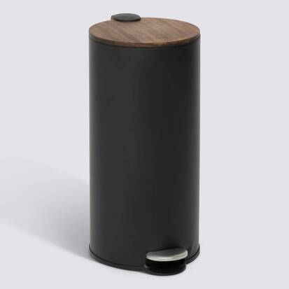 Poubelle 27,3 l, noir Modern color