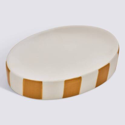 Porte-savon, jaune Strio