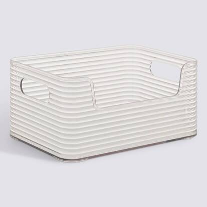 Organiseur, 15,2x10,5x22,5 cm, transparent Plastor