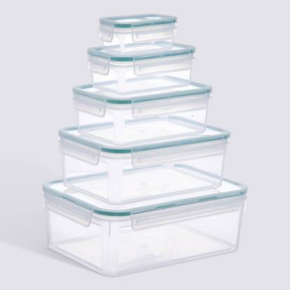 Boîte de conservation, 3,8 l Clipeat plastique