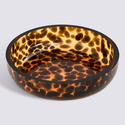 Porte-savon, marron Dotty