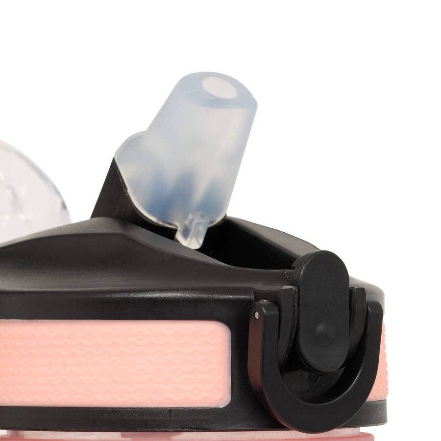 Bouteille avec paille, 0,6l