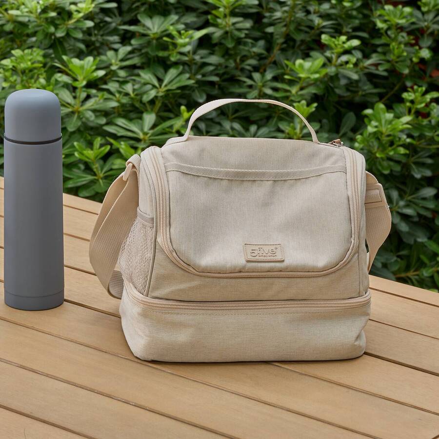 Sac repas 8,5 l, beige