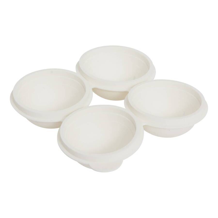 Bac à glaçons, 4 glaçons