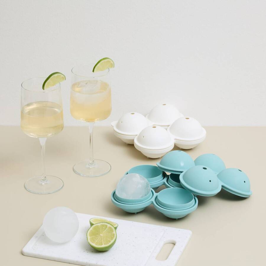 Bac à glaçons, 4 glaçons