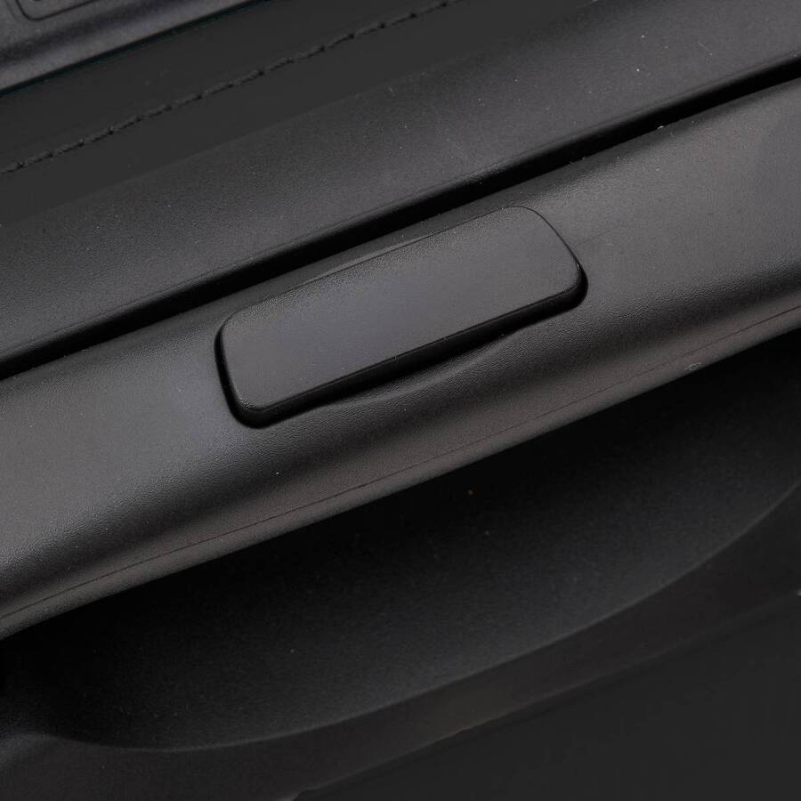 Set de 3 valises souples, 2 roues, fermeture tsa, noir 