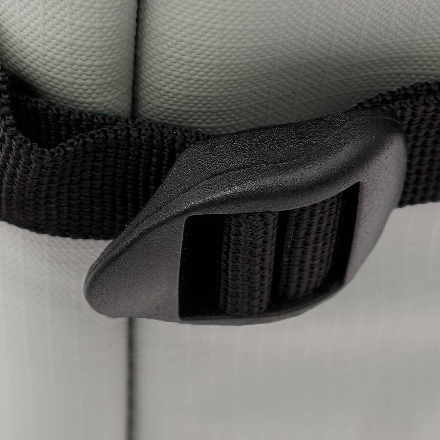 Set de 3 valises souples, 2 roues, fermeture tsa, argile 